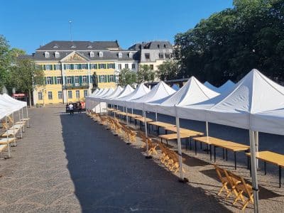 Schnellbauzelte / Faltzelte 3 x 3 m
