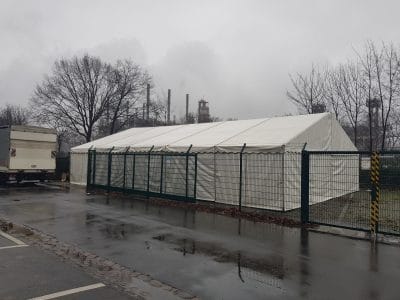 Arbeitszelt, Zeltverleih, Lagerzelt, Montagezelt