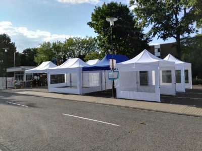 Ruck-Zuck Zelt, Faltzelt, Schnellbauzelt, Zelt, Zeltverleih, Mietzelt, Zelt mieten, Zelt leihen, Leihzelt, Festzelt, Veranstaltungszelt, Konferenzzelt