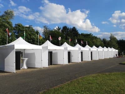 Schnellbauzelte / Faltzelte 3 x 3 m