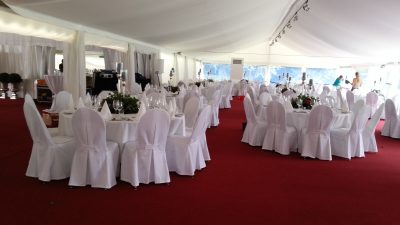 Zelt, Bankett-Stuhl, Stuhlhusse, Banketttisch, Textil-Himmel, Zelthimmel,