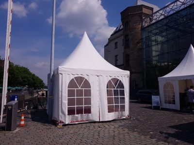 Pagodenzelte mit Sprossenfenstern, Pagode, Pagodenverleih
