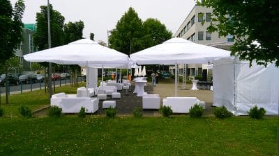 Loungemöbel, Sonnenschirm, Bierzeltgarnitur, Husse