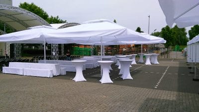 Sonnenschirm, Gastroschirm, Bierzeltgarnitur, Hussen, Reihenbestuhlung, Stehtisch, Stretchhusse