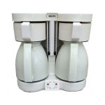 Doppelkaffeemaschine für 2 x 1,2 l