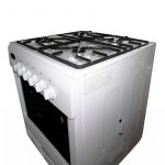 Gasherd, 4-flammig mit Elektro-Backofen, 220 V