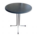 Stehtisch schwarz/grau 85 cm