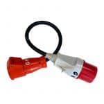 CEE-Adapter 230 V - 16 A /3.pol /400 V