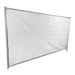 Sichtschutzplane für Bauzaun, je Element