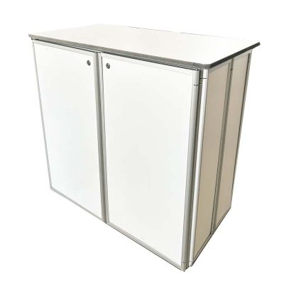 Thekenschrank weiß, klappbar