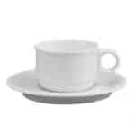 Kaffeetasse mit Untertasse Rondo