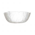 Glasschüssel Blattmuster, in verschiedenen Größen