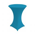 Stretchhusse für Stehtisch Ø 80 cm, türkis
