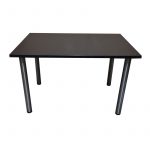 Konferenztisch 120 x 80 cm, schwarz