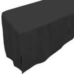 Husse für Bierzelttisch, schwarz