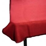 Tischdecke rot, 160 x 130 cm