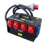 Starkstromverteiler 63 A, in verschiedenen Größen