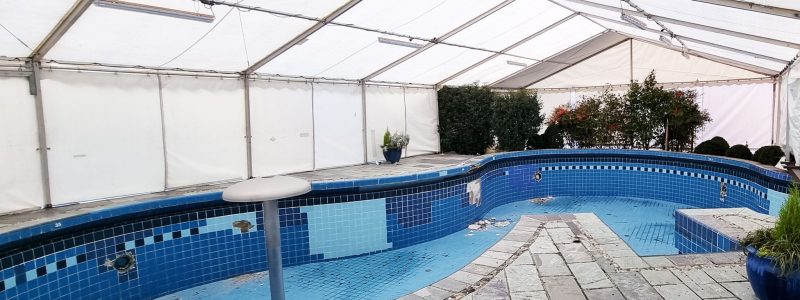 Bauzelt für Phantasialand