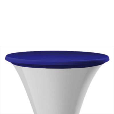 Überzieher für Stehtisch Ø 80 cm, kobaltblau